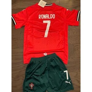 Ronaldo Portugal Jersey 2025 new with tags kids size 24 (kids 6)